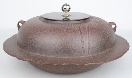 銅器 銅銭壺 提梁壺 招財銅銭茶壺 茶道具 工芸品 置物 中国茶器「銅銭」（九角形）壺座・壺承・急須置く KO04 錫