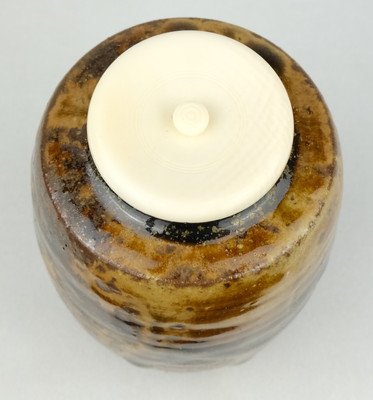 栗山園オンライン通販部 / 【出物】 丹波茶入 銘「早天」 石田陶