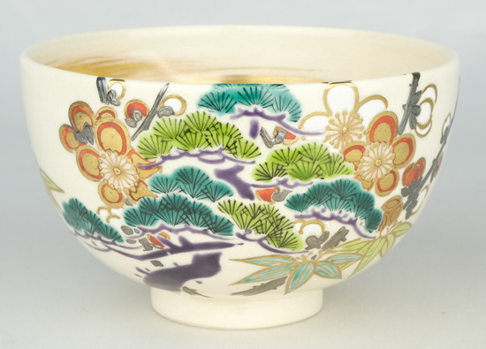 茶道具 青磁 七宝透かし 尺立 平戸悦山作 共箱(A810) 茶道具 青磁 七宝透かし 尺立 平戸悦山作 共箱(A810) 茶道具