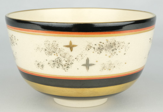 吉田祥雲作 七賢人蒔絵 面根来 薄茶器 茶道具 共箱　M991 栗山園オンライン通販部 / TOPページ