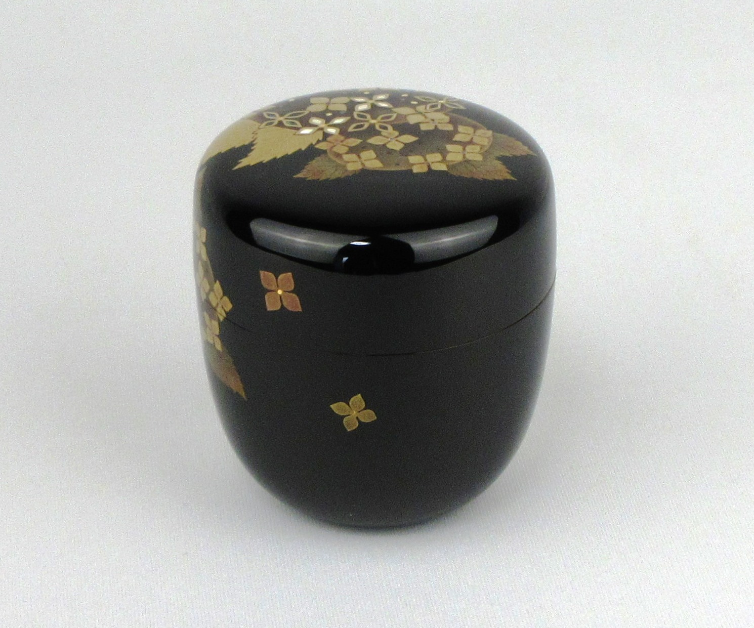 栗山園オンライン通販部 / 新品 紫陽花蒔絵中棗 竹内幸斎