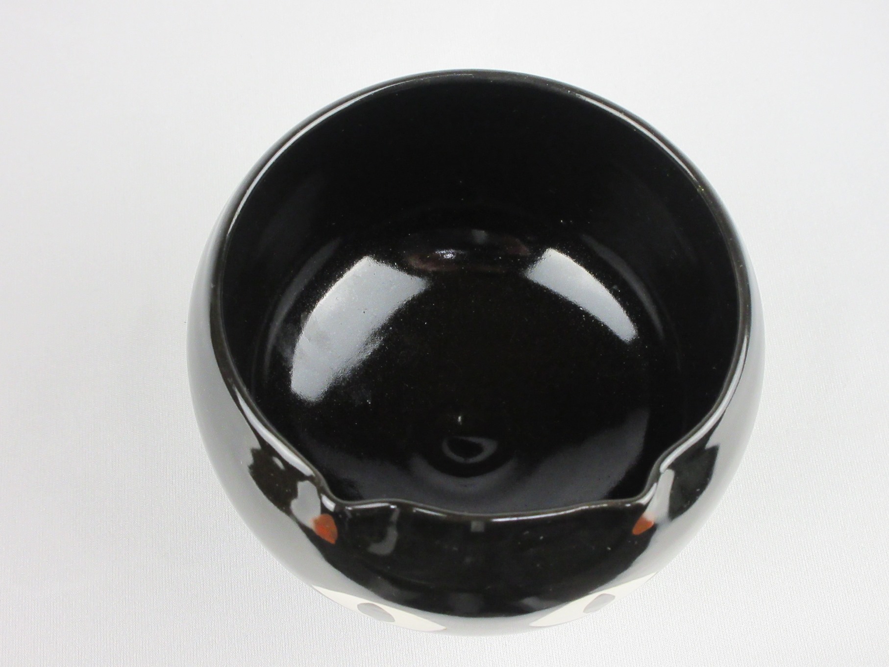 栗山園オンライン通販部 / 新品 黒猫茶碗 東山深山