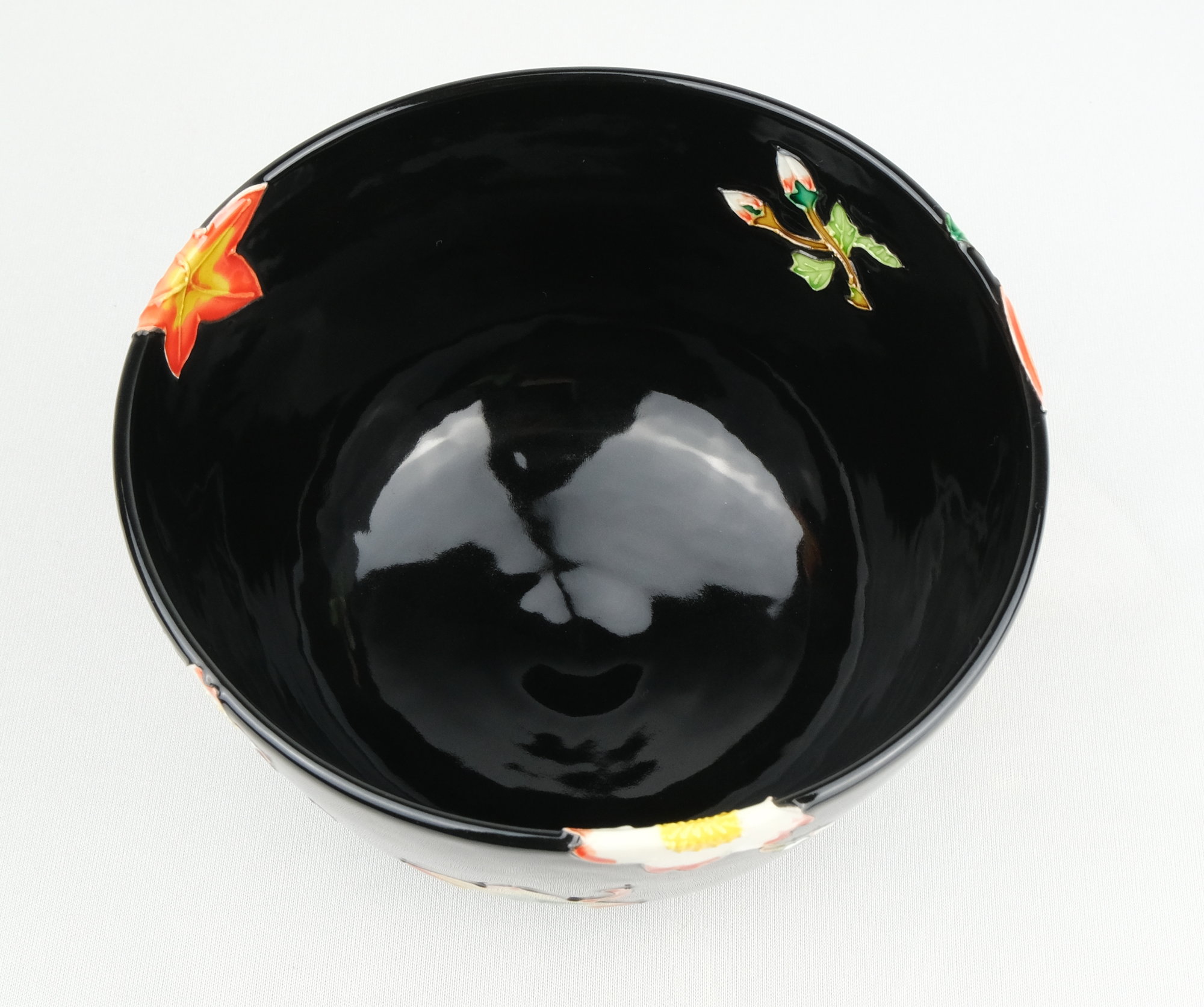栗山園オンライン通販部 / 新品 交趾雲錦茶碗 中村翠嵐