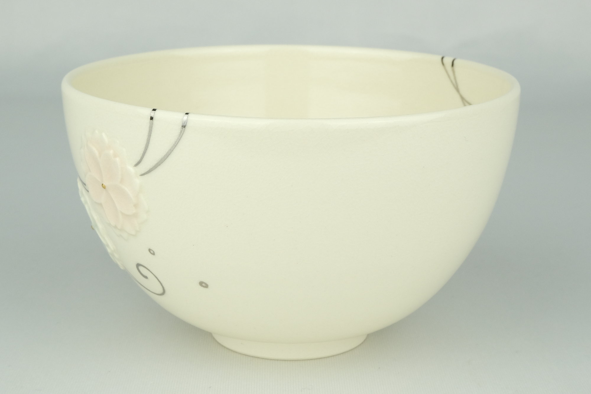 茶道具 茶碗 色絵 鳳凰 桐 今岡都 京焼 新品未使用
