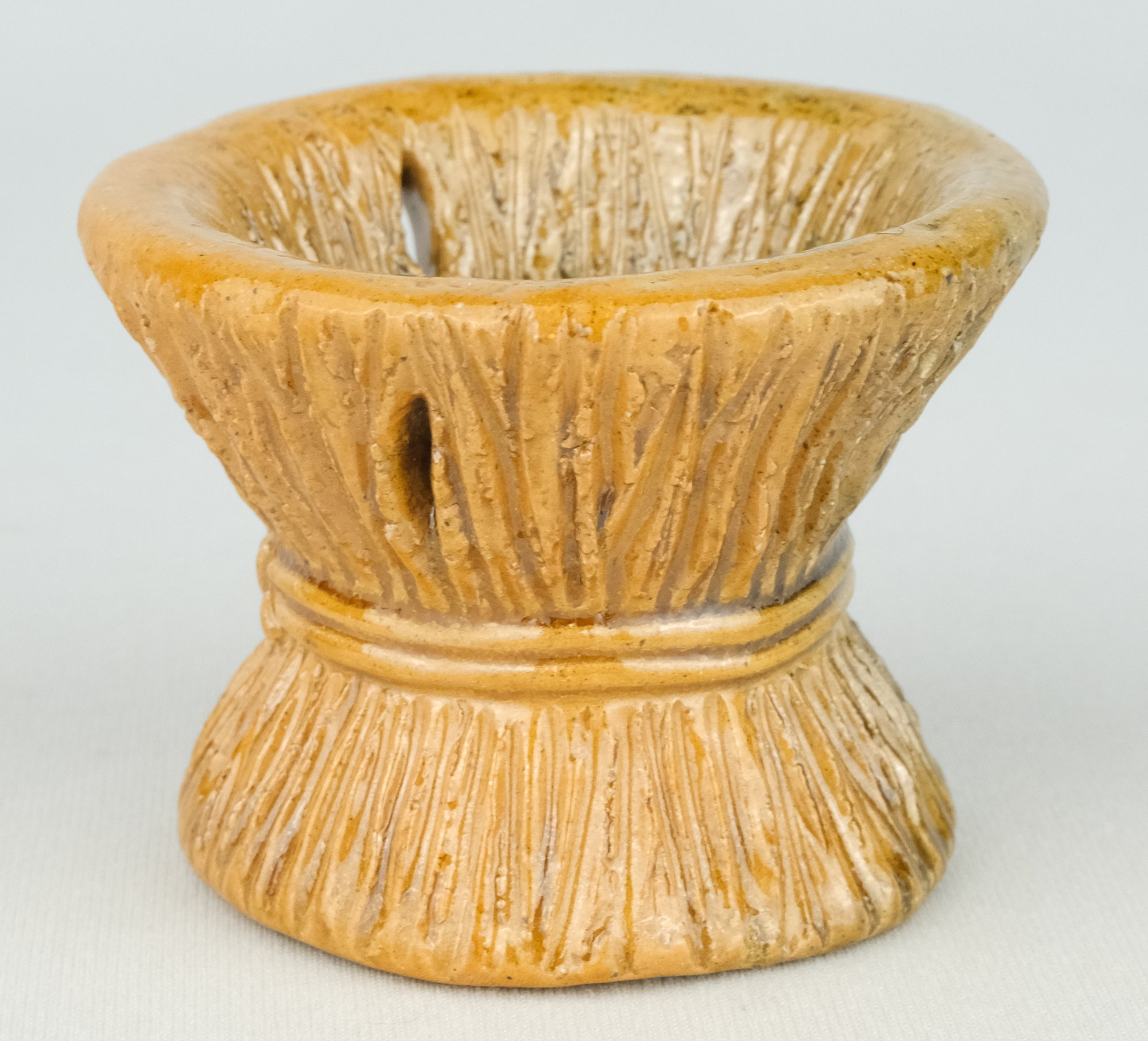 大樋焼　手焙　撫子文　秋の七草　無傷美品　径22.5cm　H16cm 合わせ箱 大樋焼 手焙 撫子文 秋の七草 無傷美品 径22.5cm H16cm 合わせ