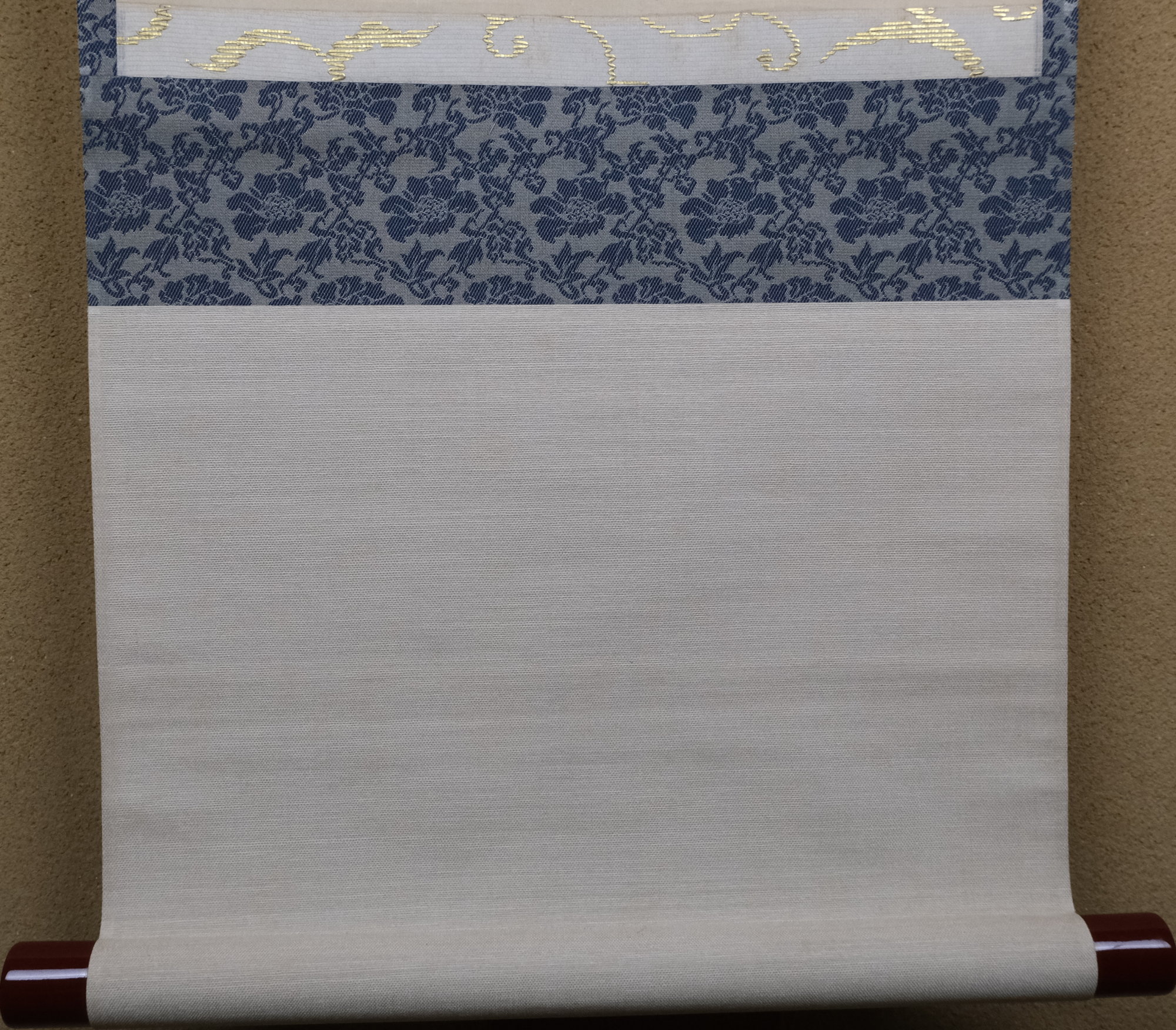 栗山園オンライン通販部 / 【出物】 掛軸 一行「菊花有佳色」 細