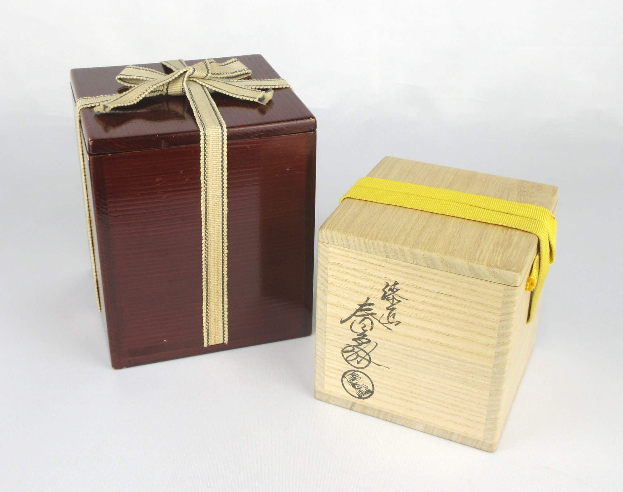 栗山園オンライン通販部 / 【出物】 鱗鶴蒔絵大棗 春象