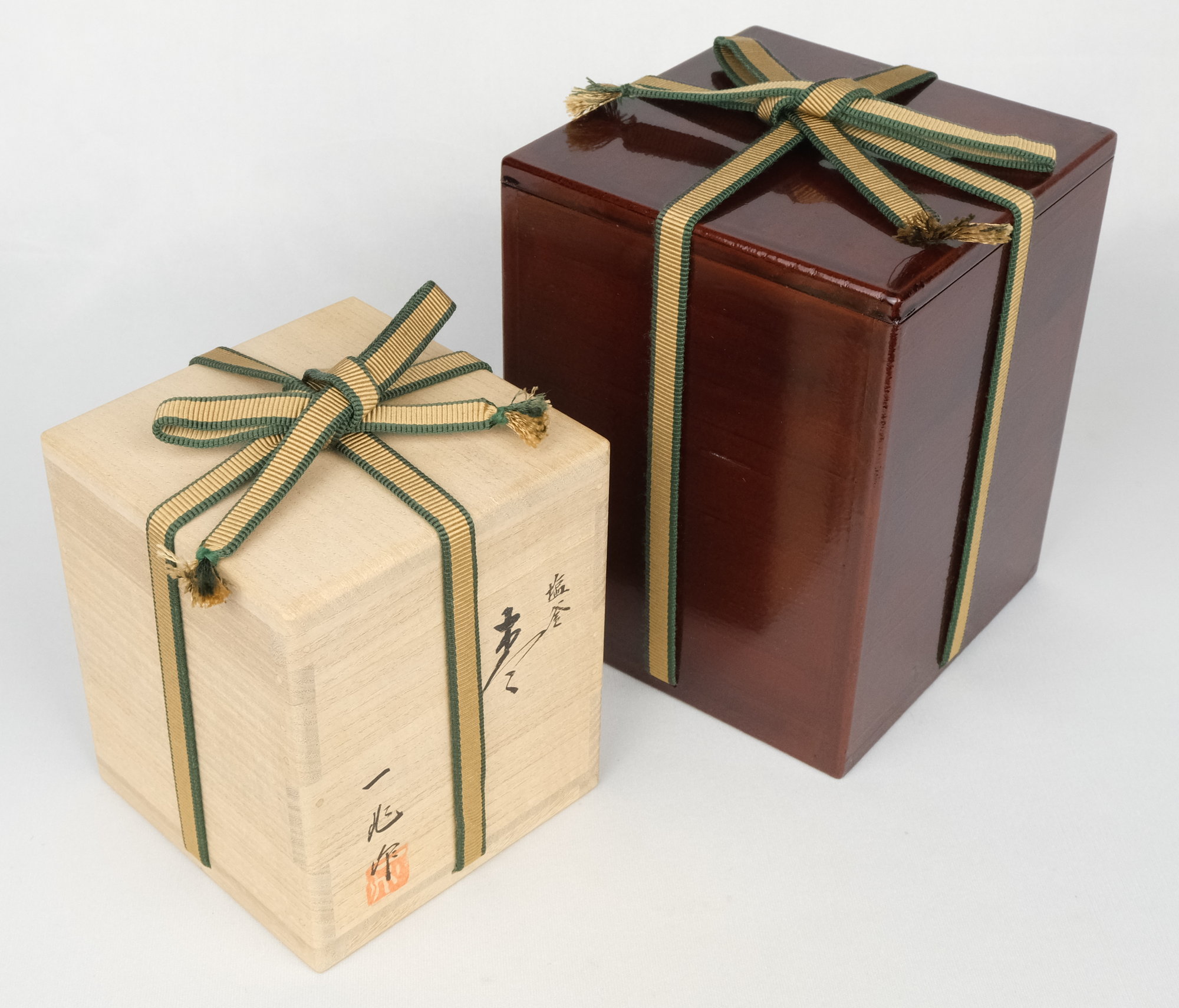 栗山園オンライン通販部 / 【出物】 塩釜絵大棗 一后一兆 鵬雲斎書付