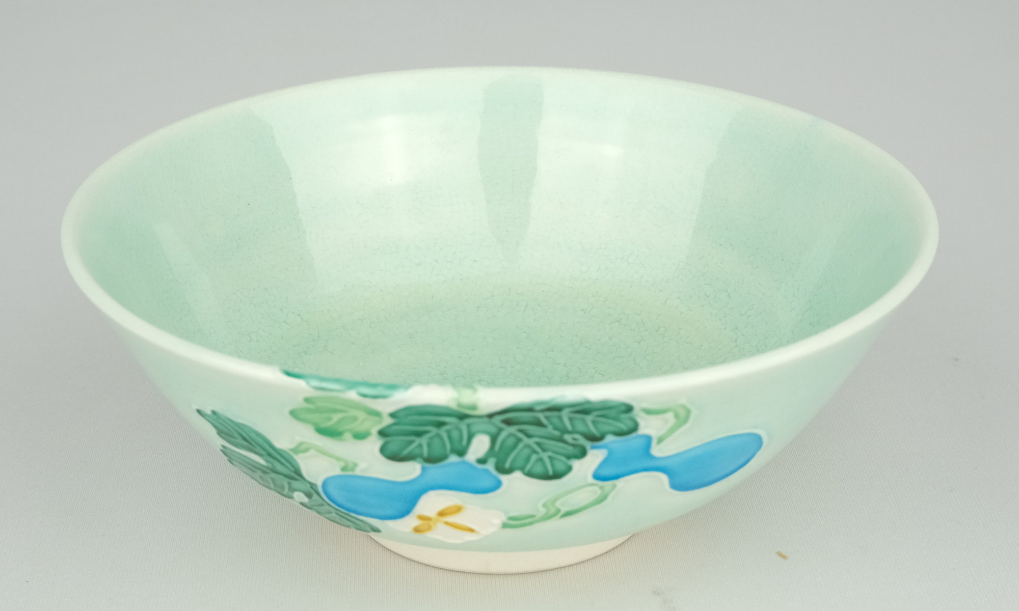 山本一如 白鳳交趾 蕪 茶碗 茶道具