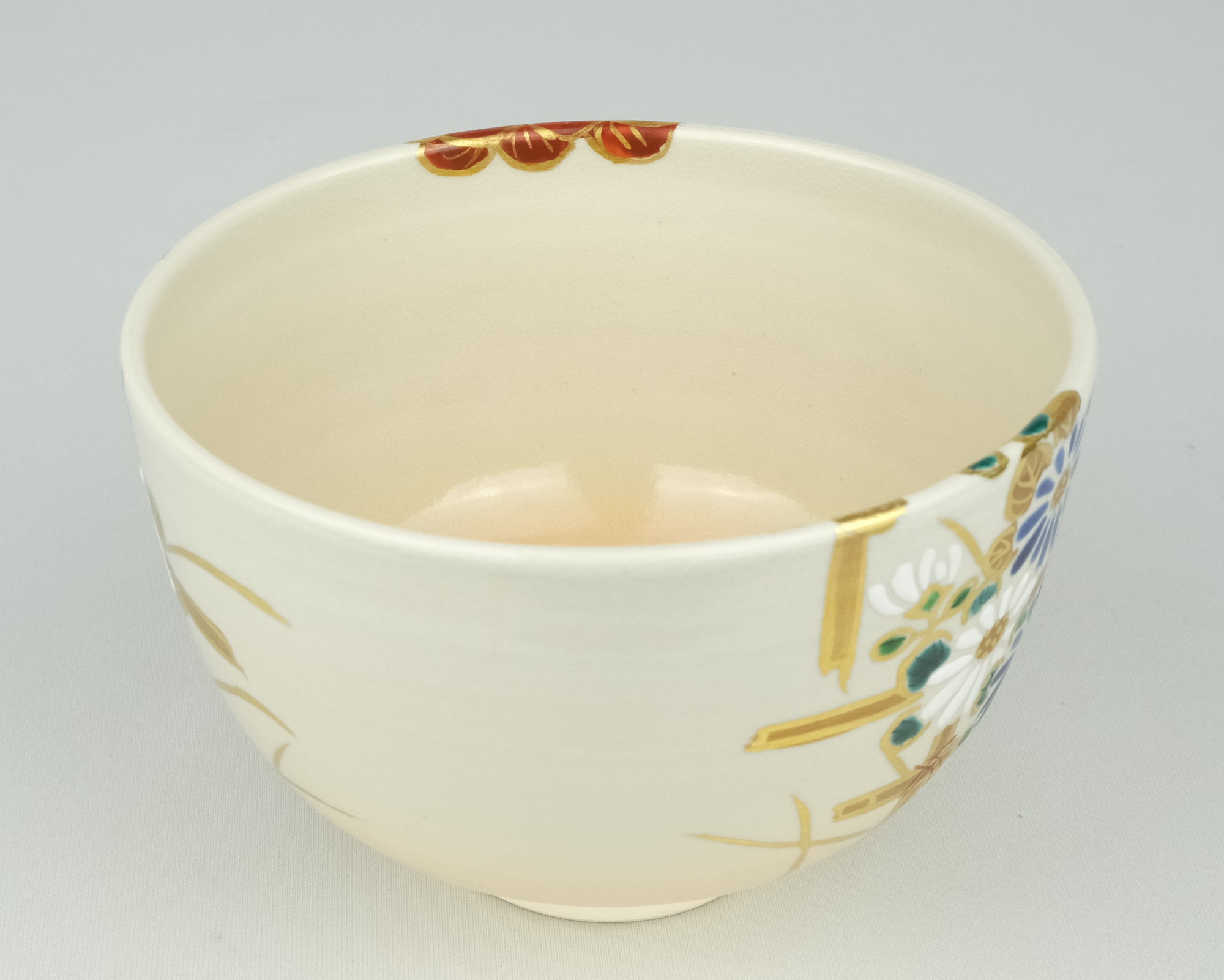 栗山園オンライン通販部 / 【出物】 菊絵茶碗 宮川香林
