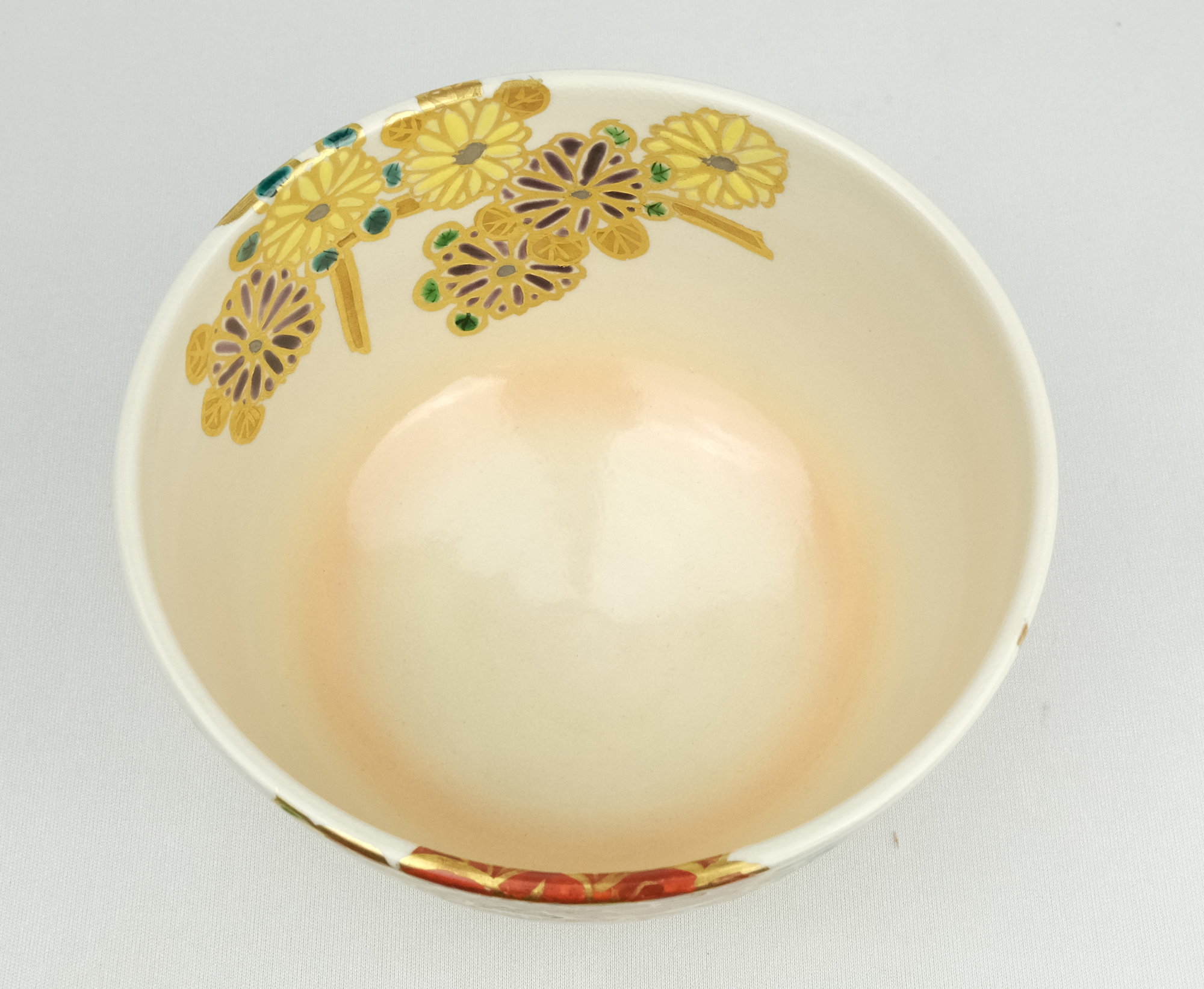 栗山園オンライン通販部 / 【出物】 菊絵茶碗 宮川香林