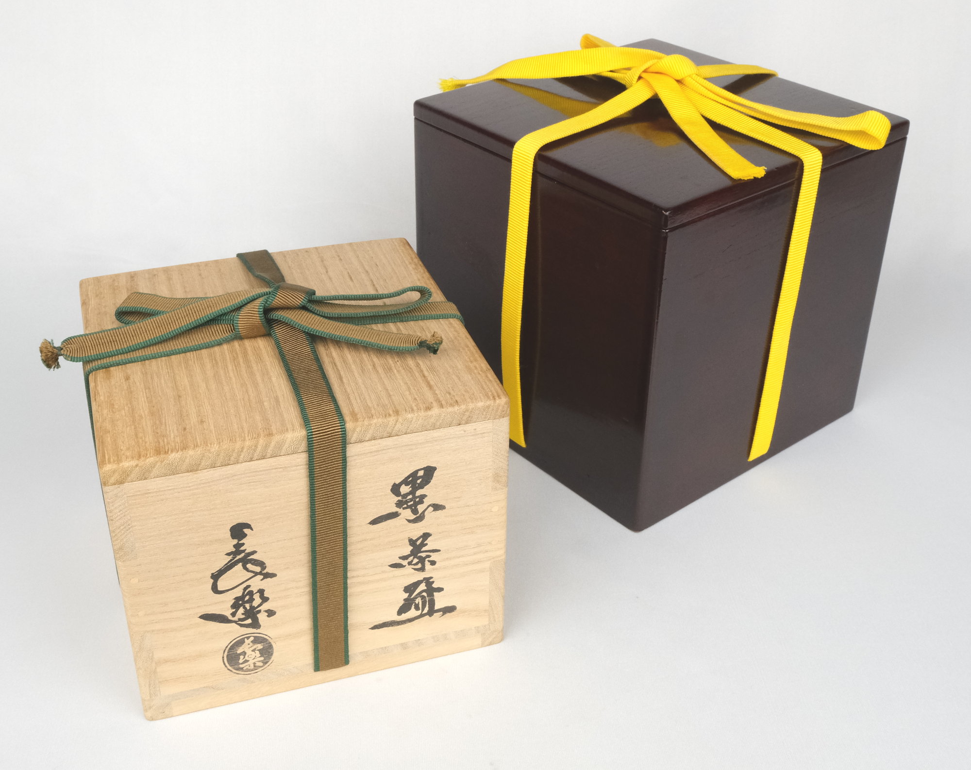 茶道具 つくね 焼貫 蓋置 二代 小川長楽 共箱 陶芸 楽焼 京都 棚