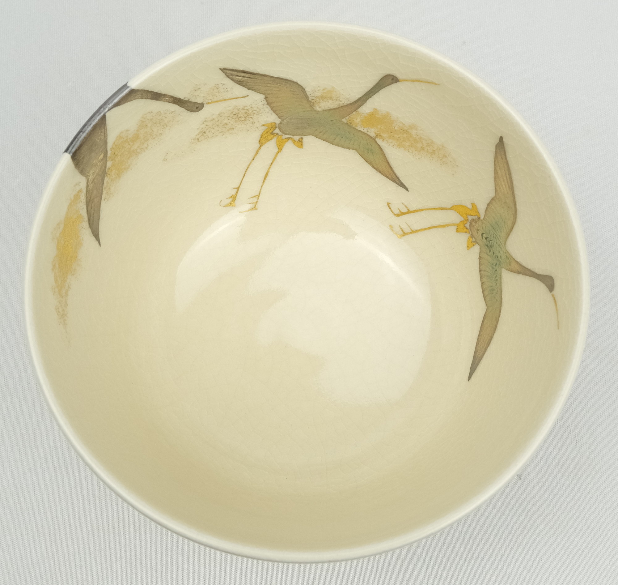 栗山園オンライン通販部 / 【出物】 千羽鶴茶碗 通次阿山
